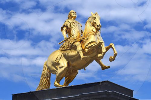 Goldener Reiter, Dresden