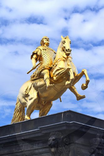 Goldener Reiter, Dresden