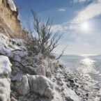 Steilküste Ahrenshoop im Winter
